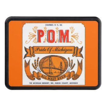 Pride Of Michigan Hitch Cover by Vintage_Gifts at Zazzle