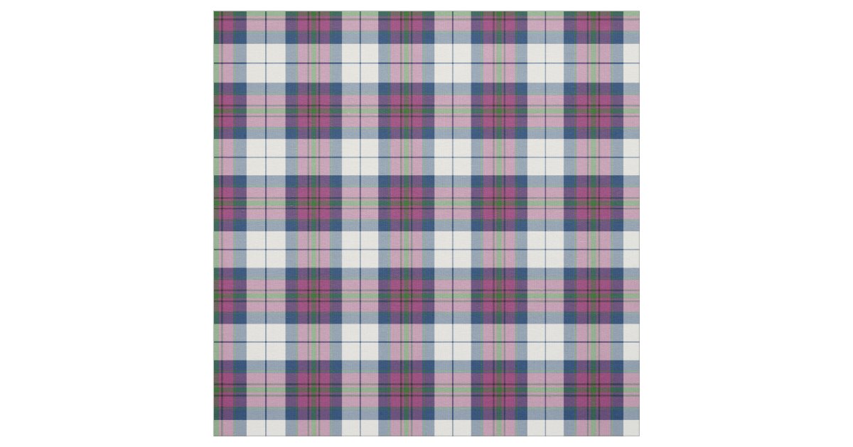 Pride of Scotland Dress Tartan Fabric | Zazzle.com