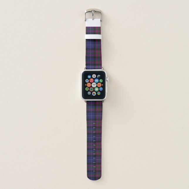 Pride of Scotland Plaid Apple Watch Band (Front)