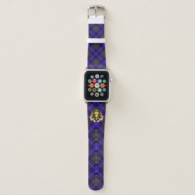 Pride of Scotland Tartan Apple Watch Band (Front)
