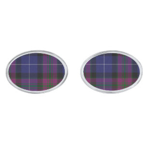 Pride of Scotland Tartan Plaid Cuff Links
