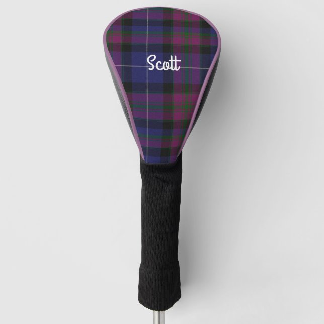 Pride of Scotland Tartan Plaid Driver Cover (Front)