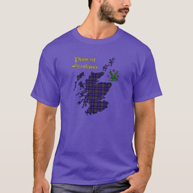 Pride of Scotland Tartan T-Shirt (Front)