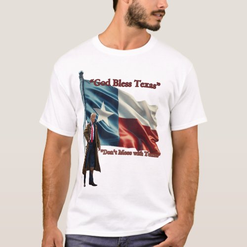 Pride of Texas Strength Honor and Determination T_Shirt
