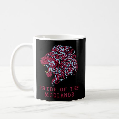 Pride Of The Midlands Villa Soccer Fan Aston Jerse Coffee Mug