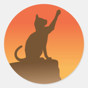 Pride of Thunder Classic Round Sticker