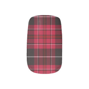 Pride Of Whales Tartan Minx Nail Wraps