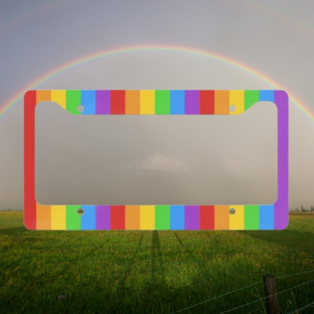 Pride On The Move License Plate Frame (Creator Uploaded)