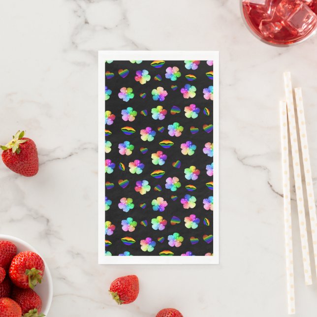 Pride Paper Guest Towels (Insitu)