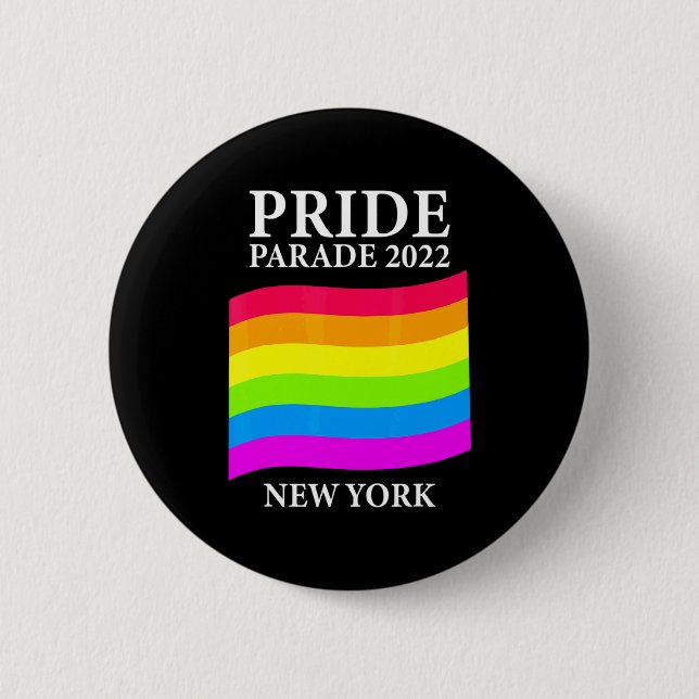 Pride Parade 2022 New York City _1  Button (Front)