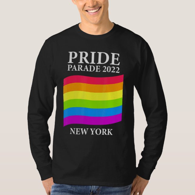 Pride Parade 2022 New York City T-Shirt (Front)