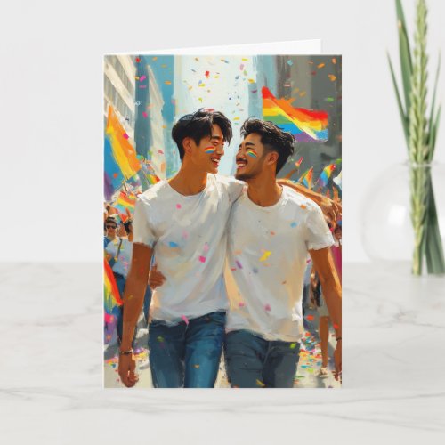 Pride Parade Celebration Card