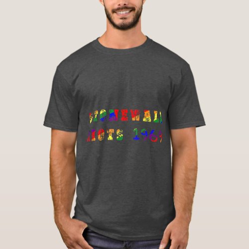 Pride Parade  NYC 50th Anniversary Gay LBGQ T_Shirt