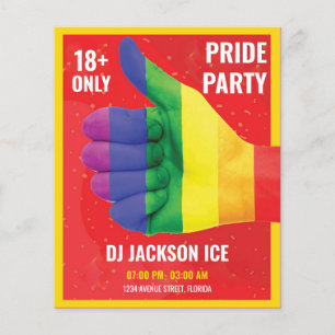 Pride Party Flyer