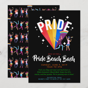Pride Party Invitation   PRIDE