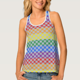 Pride Patterns Interlocking Circles Tank Top