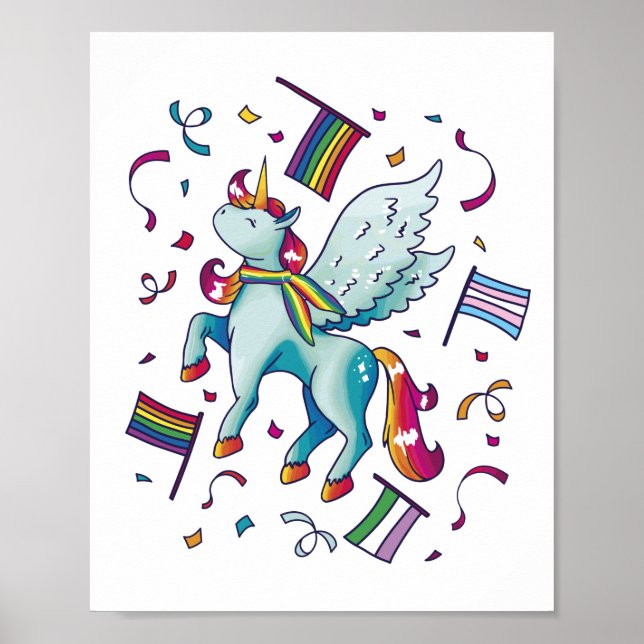 Pride Pegasus  Poster (Front)