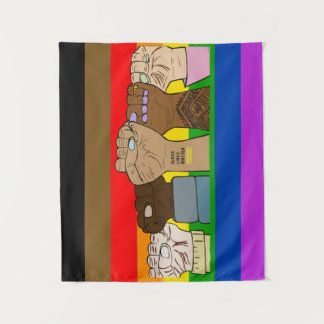 Pride Power Fists / BLM Tapestry