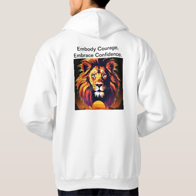 Pride & Power Lion Silhouette Tee (Back)