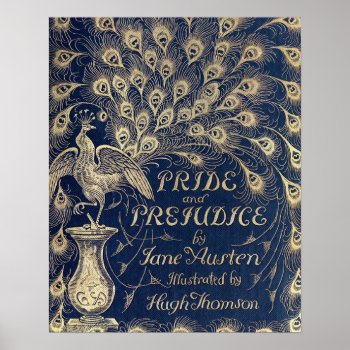 Pride & Prejudice Antique Cover Poster 16" X 20" by AustenVariations at Zazzle