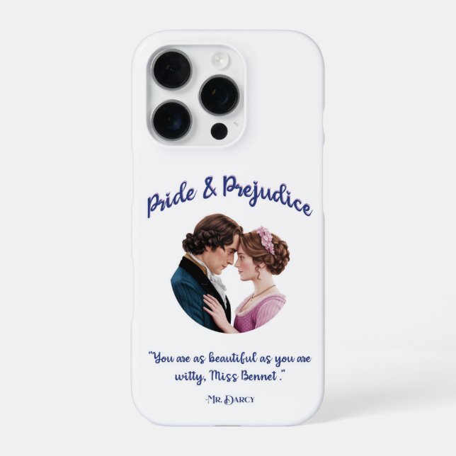 Pride & Prejudice iPhone Case (Back)