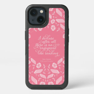 Pride & Prejudice Jane Austen Floral Bookish Quote iPhone 13 Case