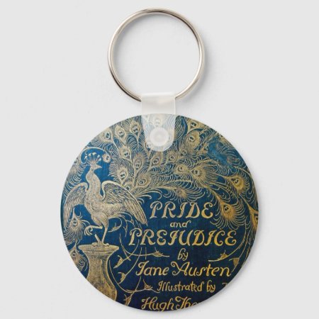 Pride & Prejudice Peacock Key Chain
