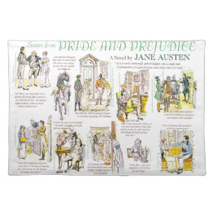 Pride & Prejudice Placemat