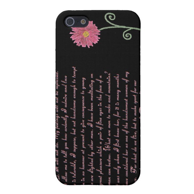 Pride & Prejudice Quotes Case (Back)
