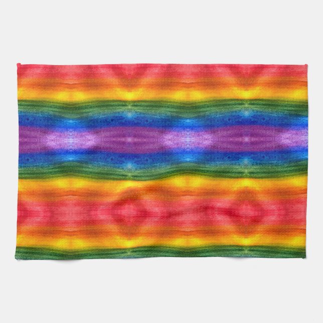 Pride Prism Art Kitchen Towel (Horizontal)