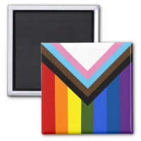 Pride Progress Flag Magnet