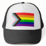 Pride Progress Flag  - trans and POC inclusive Trucker Hat