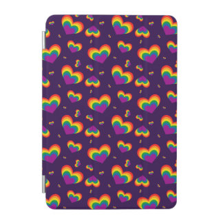Pride Purple Hearts LGBT iPad Cover
