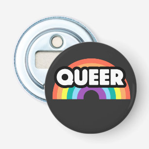 pride- Queer rainbow love is love.          Bottle Opener
