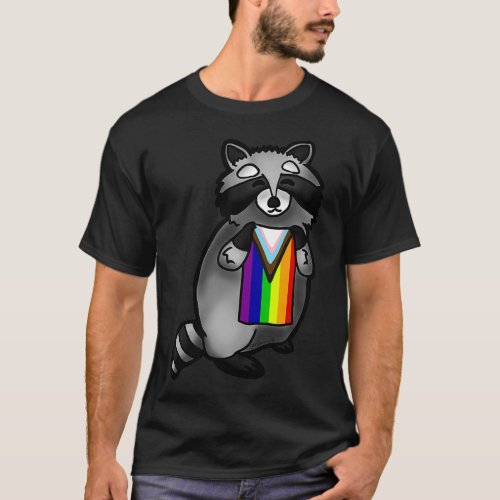 Pride Raccoon Classic TShirt