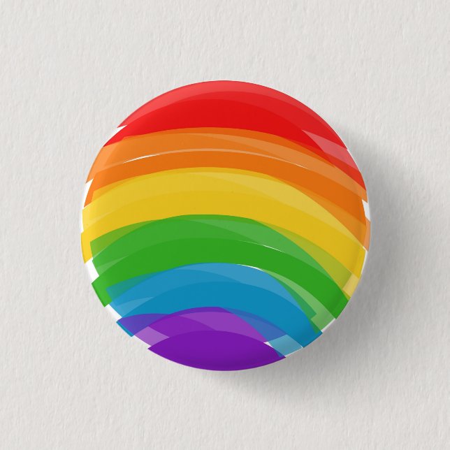 Pride Rainbow Button (Front)