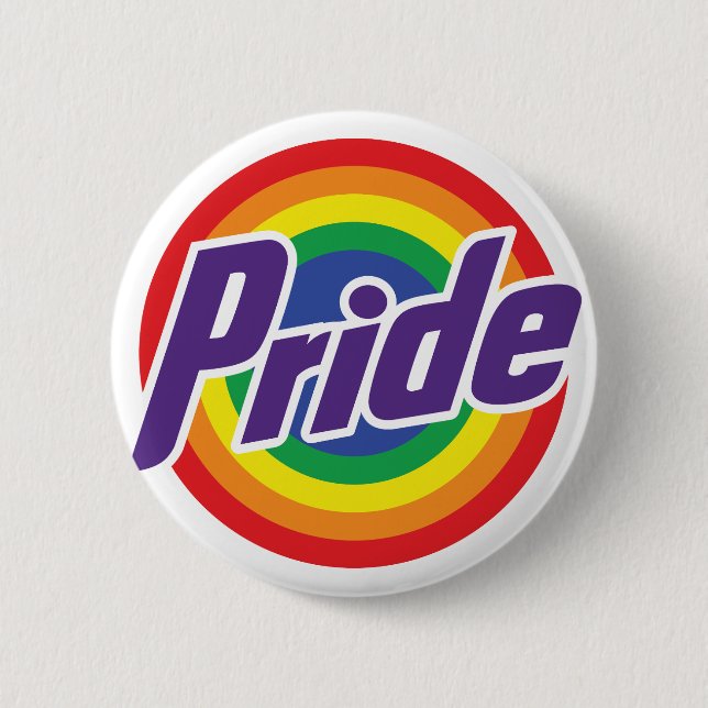 Pride Rainbow Button (Front)