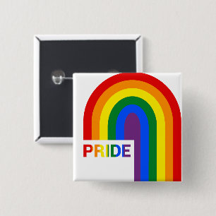 Pride Rainbow Button