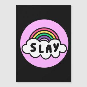 Pride- rainbow color with clouds.      