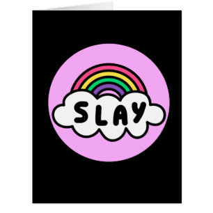 Pride- rainbow color with clouds. cards