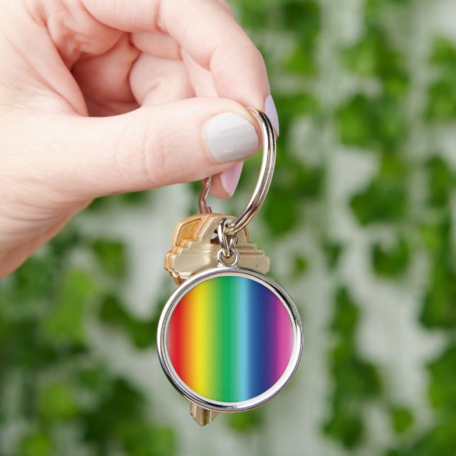 pride rainbow colors -  keychain (Hand)