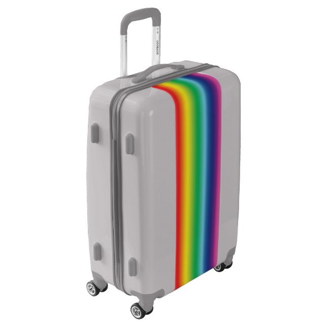 pride rainbow colors lgbt flag luggage (Rotated Left)