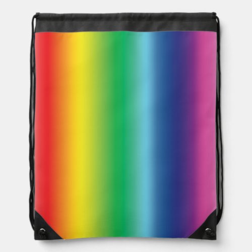 Pride rainbow colors lgbtq lgbt flag  _ drawstring bag
