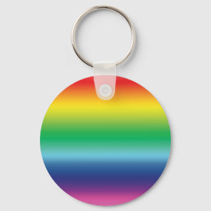 pride rainbow colors lgbtq lgbt flag - keychain