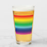 Pride rainbow colors lgbtq lgbt gay flag clear glass