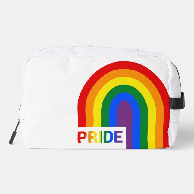 Pride Rainbow Dopp Kit (Back)