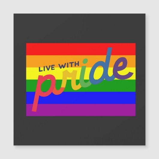 pride rainbow flag (Front)