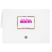 PRIDE Rainbow Flag card (Back Horizontal)