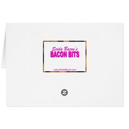 PRIDE Rainbow Flag card (Back Horizontal)