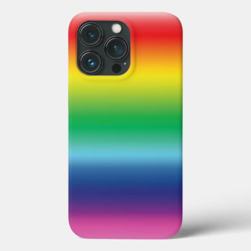 pride rainbow flag color lgbt iPhone 13 pro case